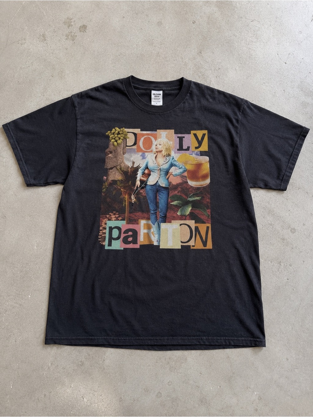 Retro Dolly Parton Graphic T-shirt Music Inspired